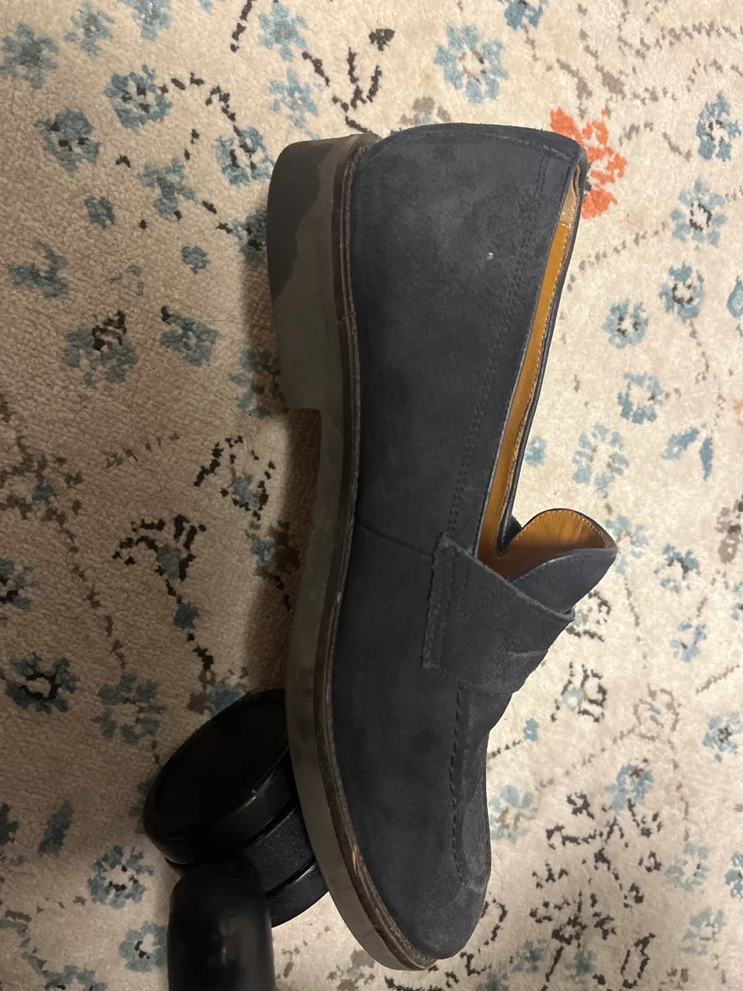 Massimo Dutti Suede Loafers, Size 9 image indicator(3)