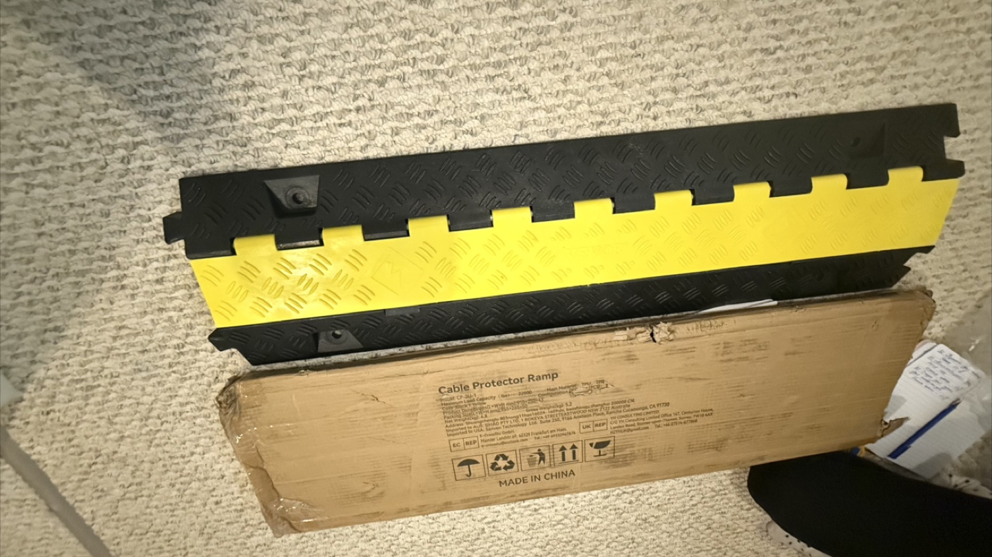 New Cable Protector Ramp
