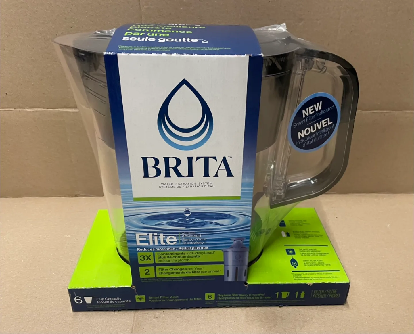 Brita Elite Water Filter Pitcher thumbnail