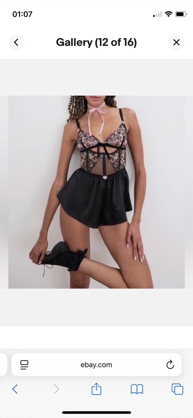 VS Lingerie—Clara Romper (originally $159)