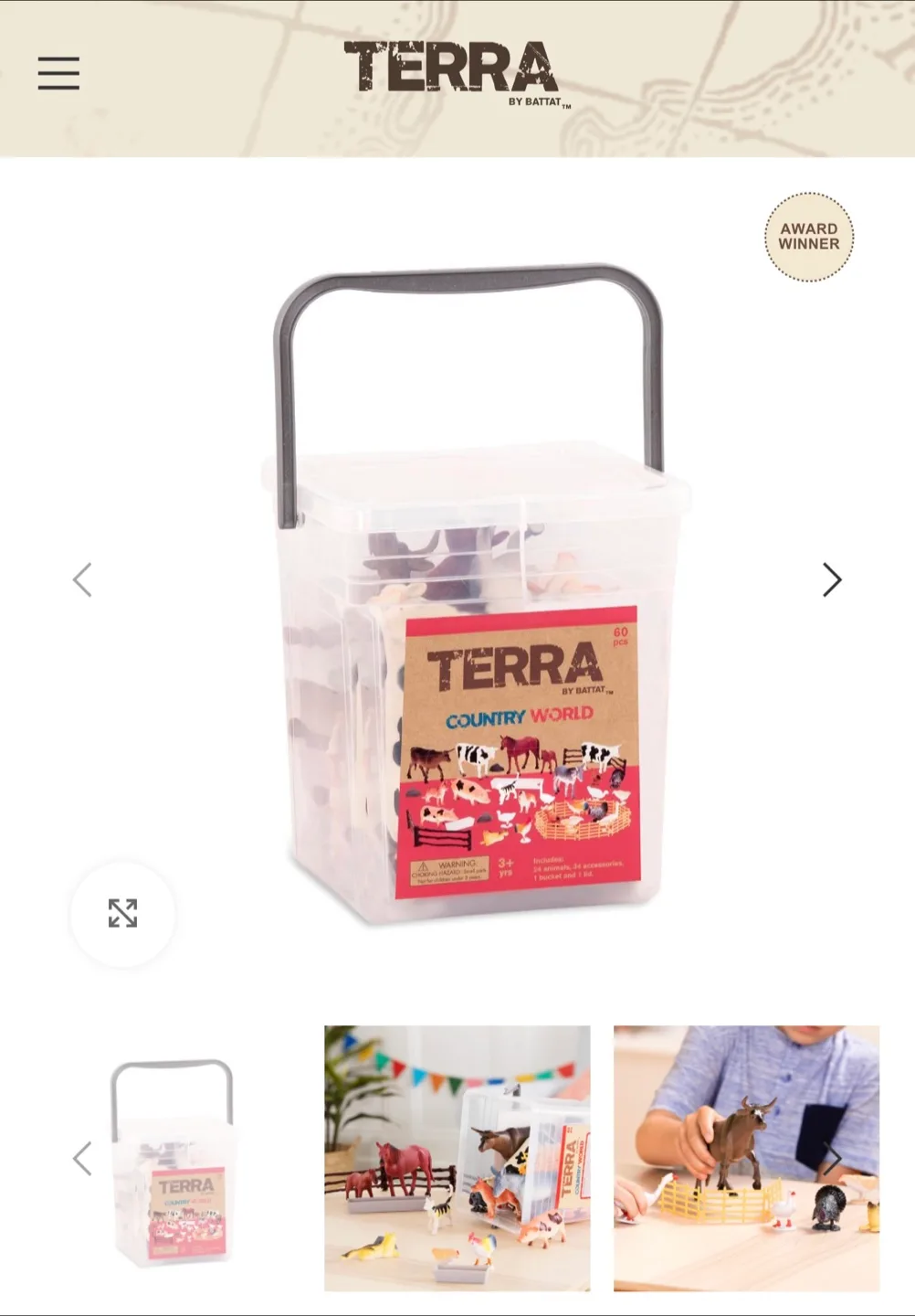 Terra by Battat Country World Animal Set image indicator(2)