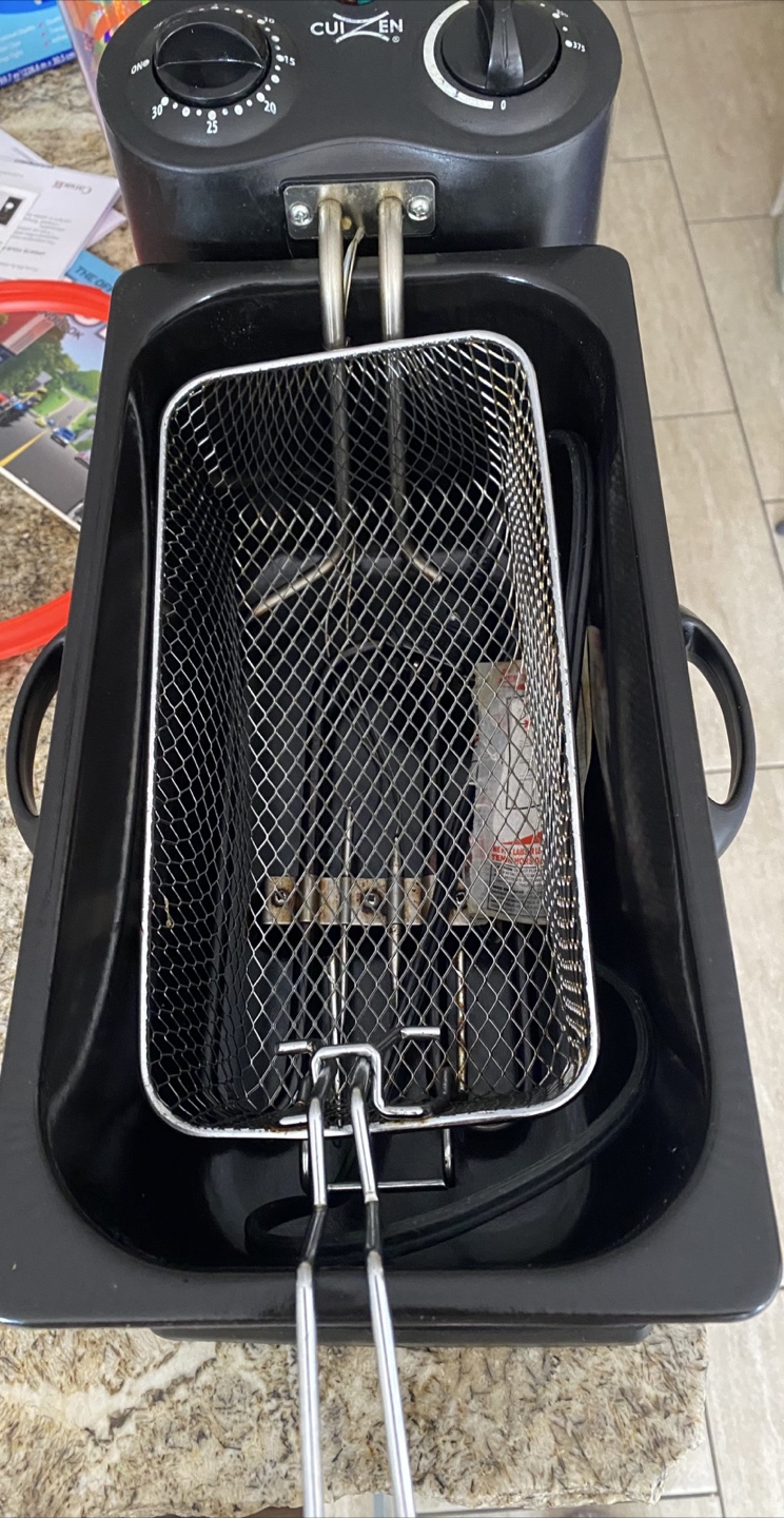 CUIZEN 3.5-Quart Electric Deep Fryer w/Timer - photo 2