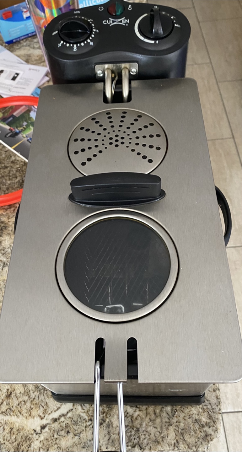 CUIZEN 3.5-Quart Electric Deep Fryer w/Timer - photo 3