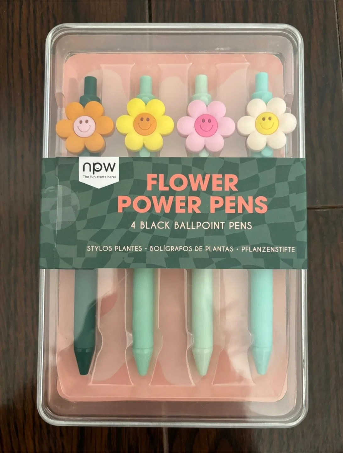 Flower Power Pens - 4 Pack thumbnail