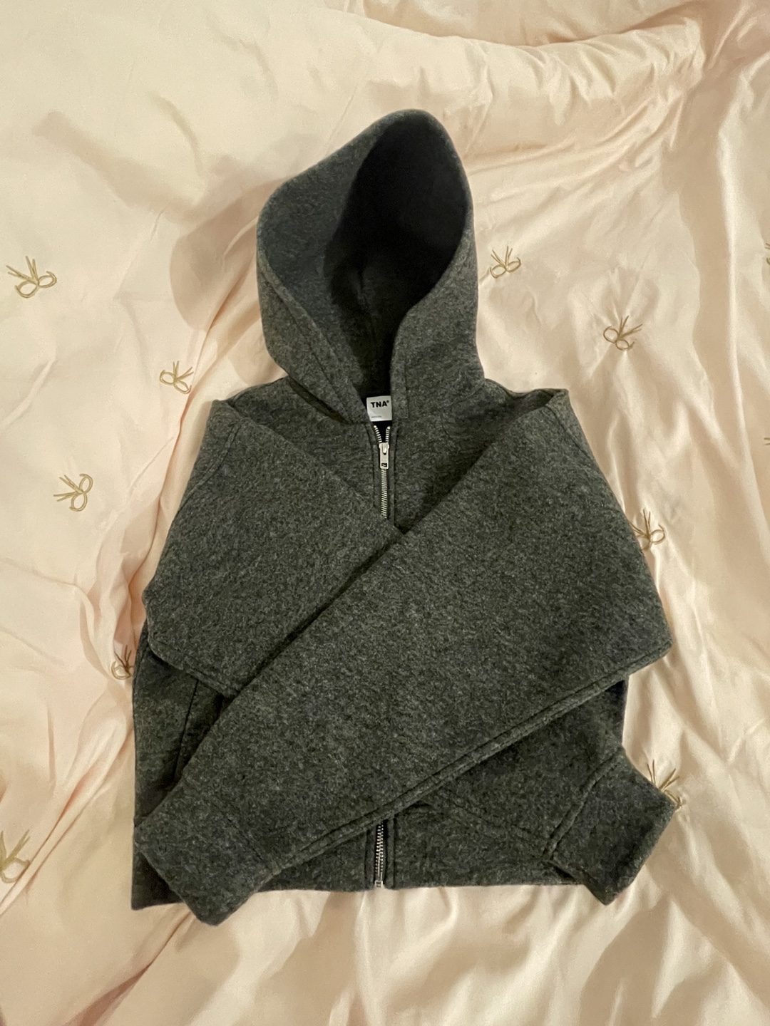 TNA/ARITZIA CHAMP BOMBER (XS/HEATHER CHARCOAL) - photo 2