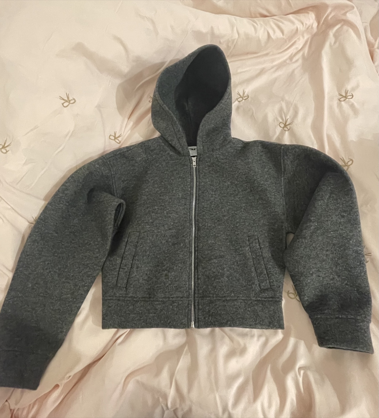 TNA/ARITZIA CHAMP BOMBER (XS/HEATHER CHARCOAL) - photo 3