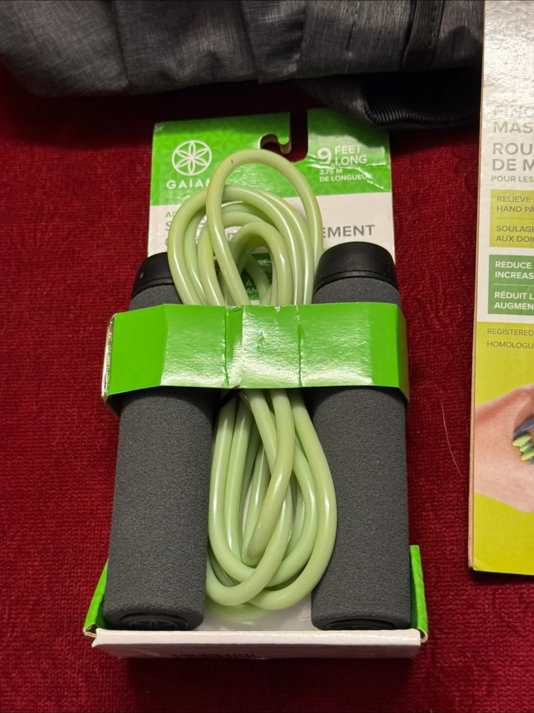 Gaiam Restore Dual Finger Massager & Tote Bag image indicator(4)