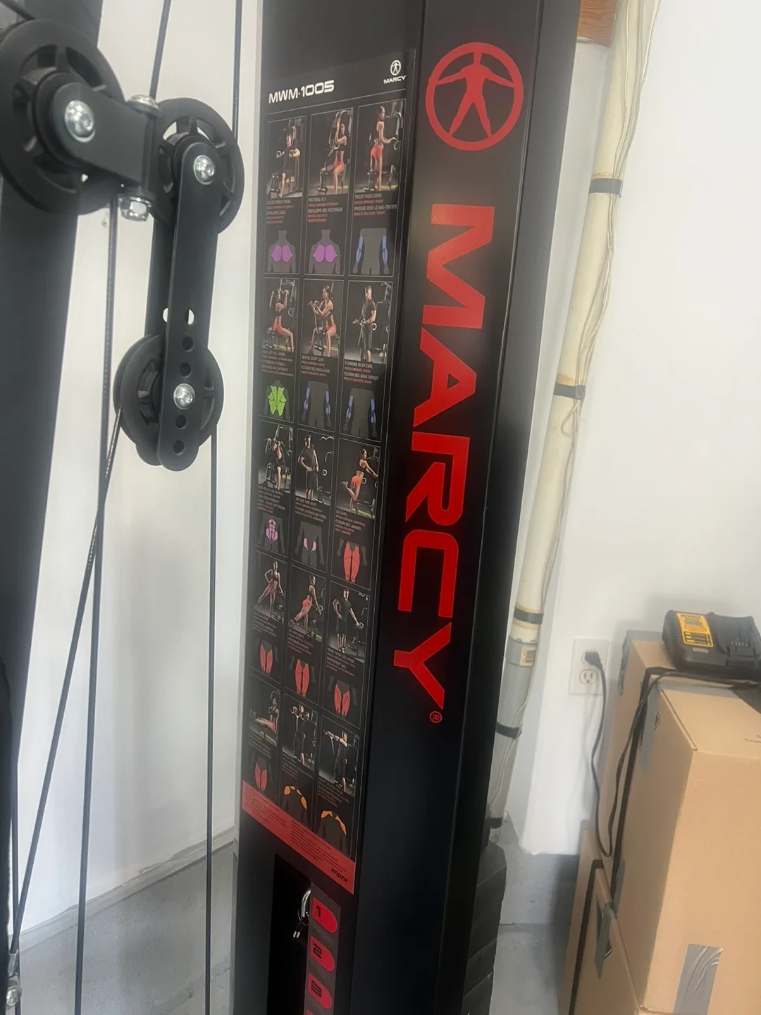 Marcy MWM-1005 Home Gym image indicator(3)