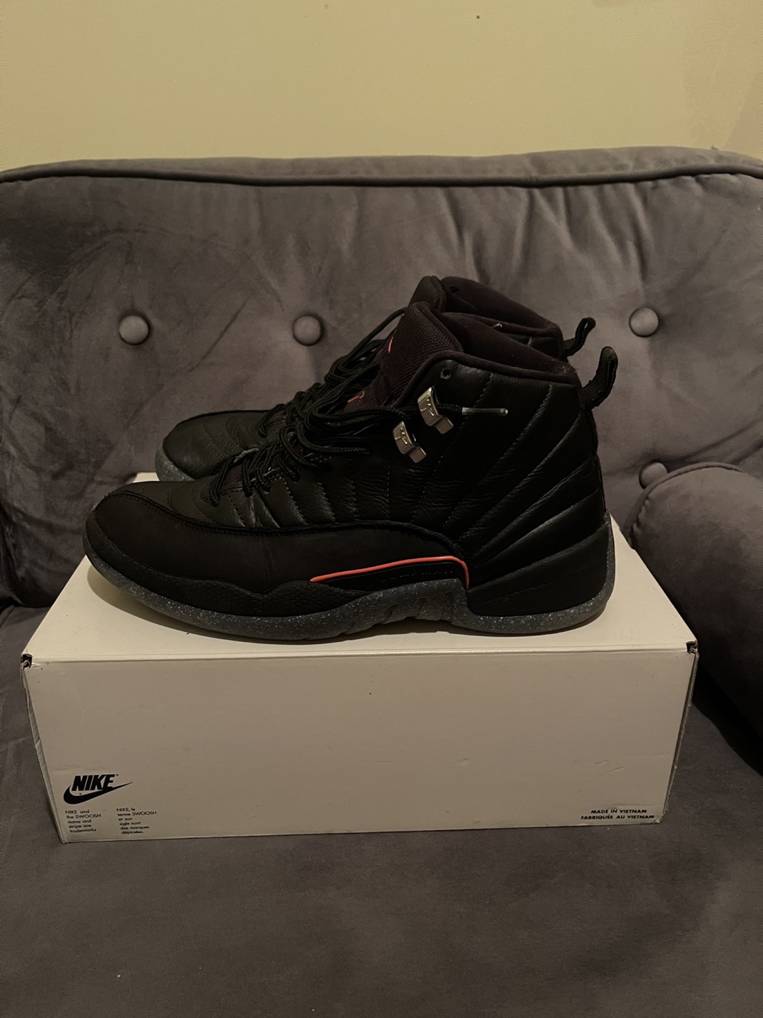 Nike Air Jordan 12 Retro Black/Red - photo 4