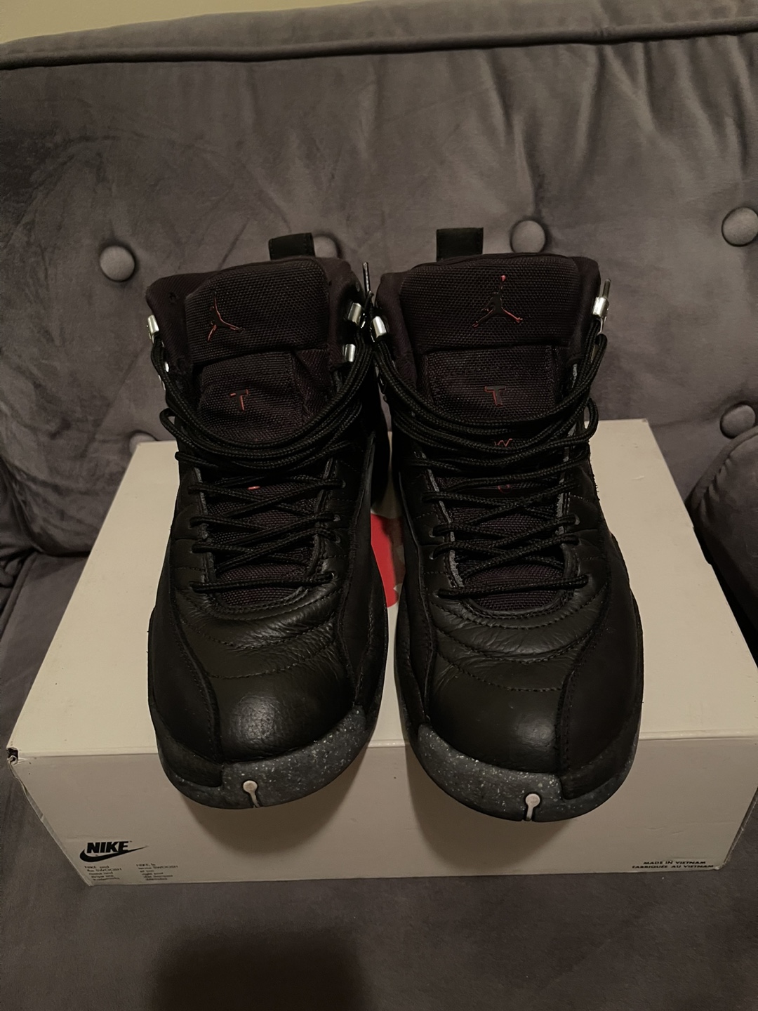 Nike Air Jordan 12 Retro Black/Red - photo 2