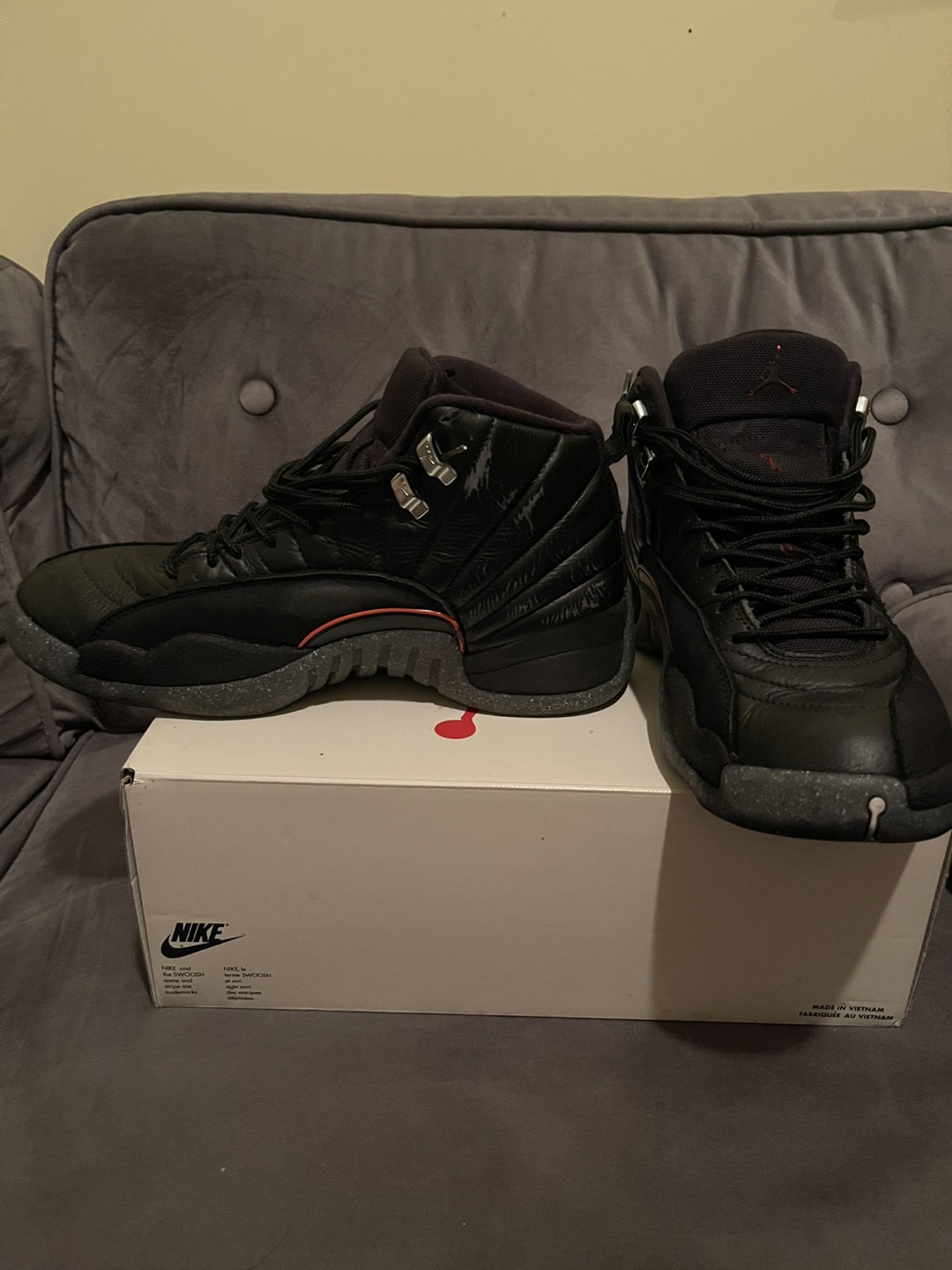 Nike Air Jordan 12 Retro Black/Red - photo 3