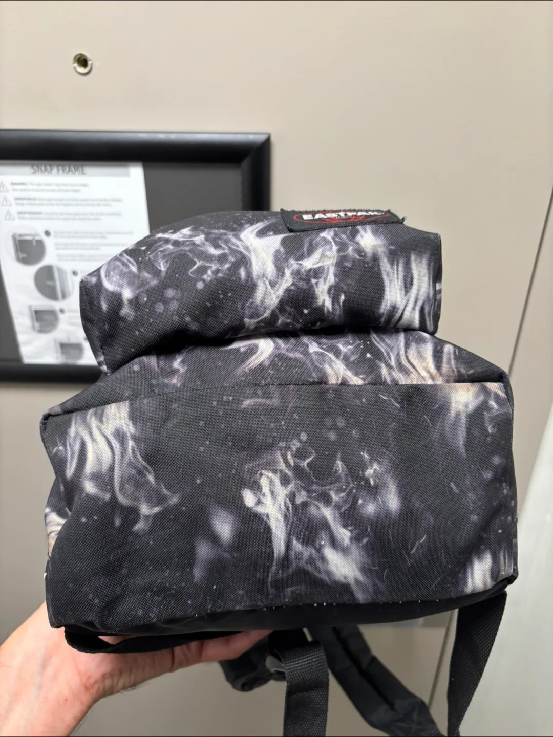 Eastpak Mini Backpack - Black & White image indicator(10)