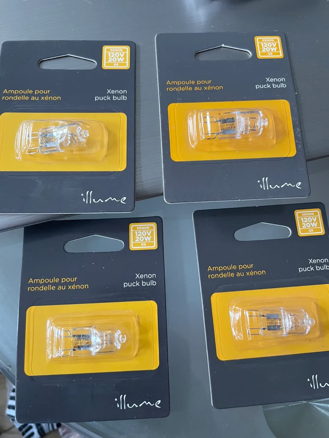 Illume Xenon Puck Bulb 120V 20W - 4 Pack thumbnail