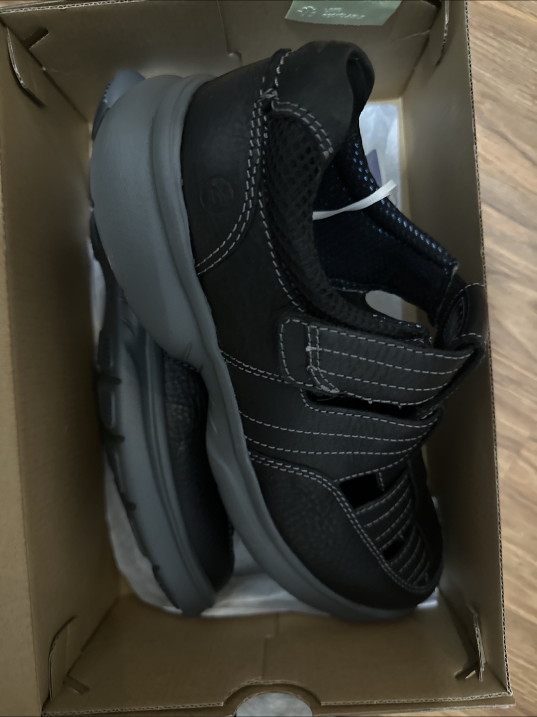 Clarks Collection Black Leather Sandals - photo 4