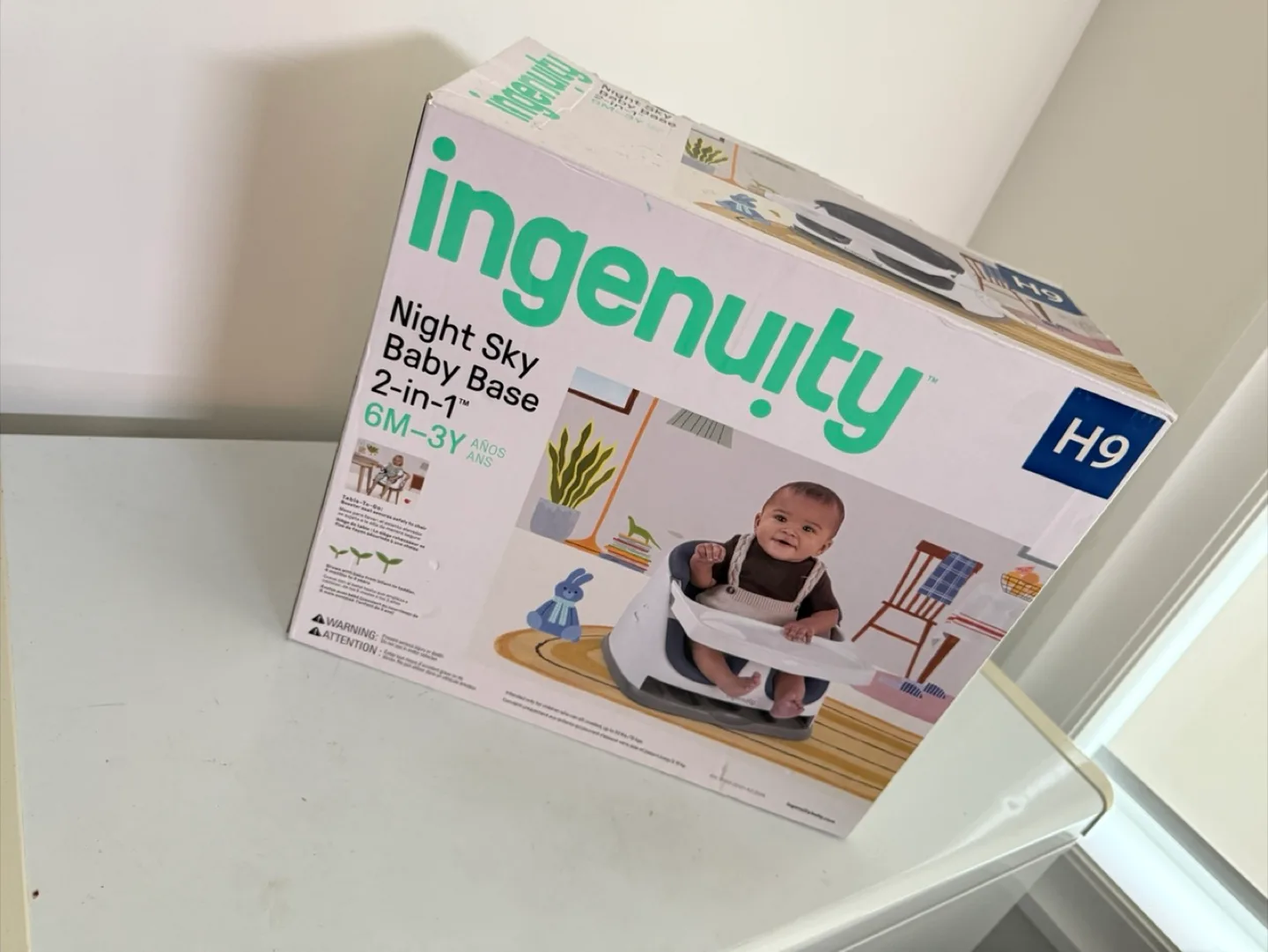 Ingenuity Night Sky Baby Base 2-in-1 (6M-3Y) thumbnail