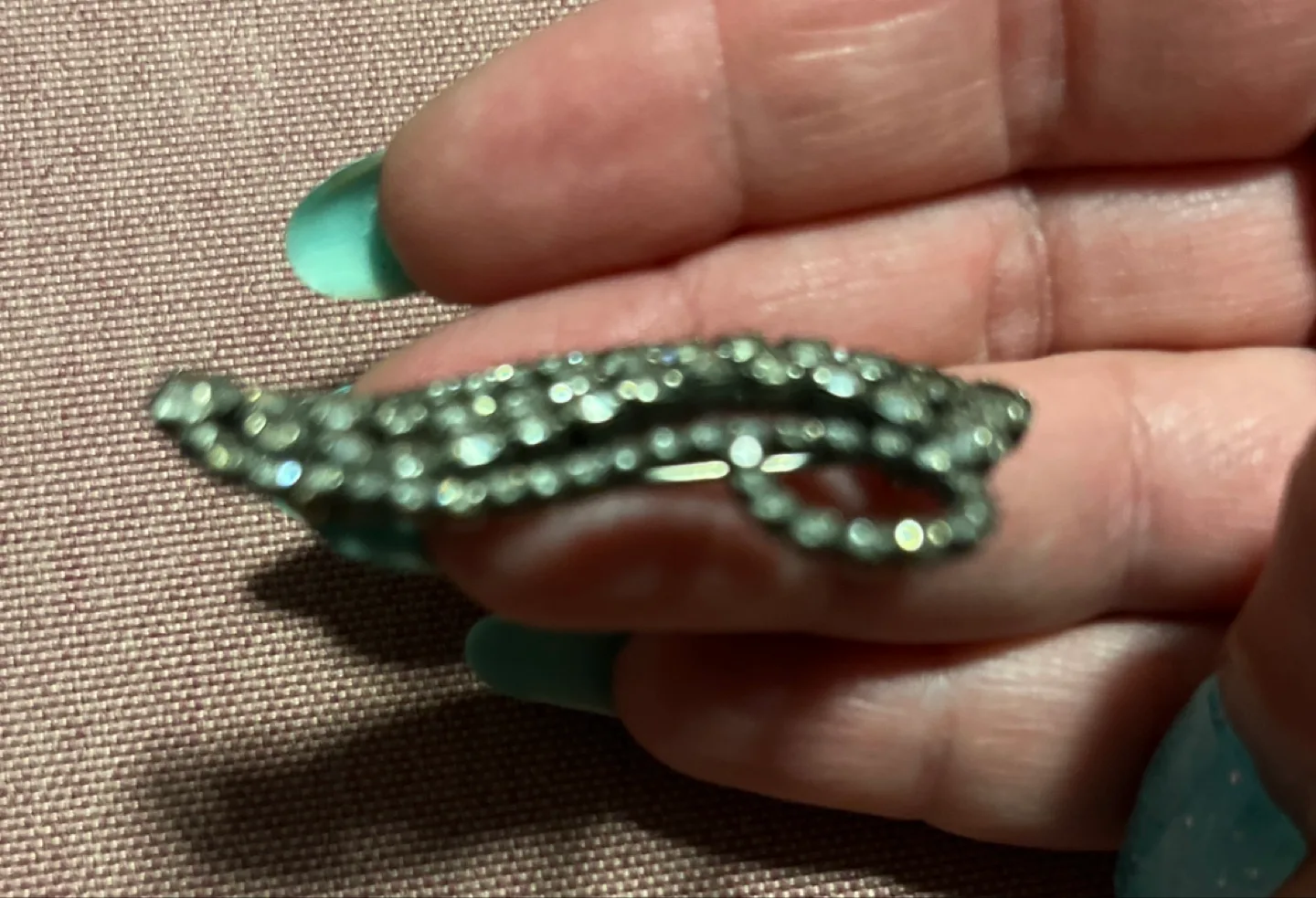 Vintage Rhinestone Brooch image indicator(5)