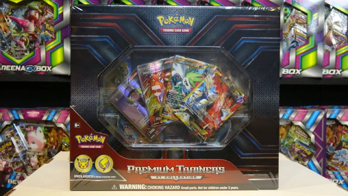 Buying  Pokémon cards XY Premium trainers collection thumbnail