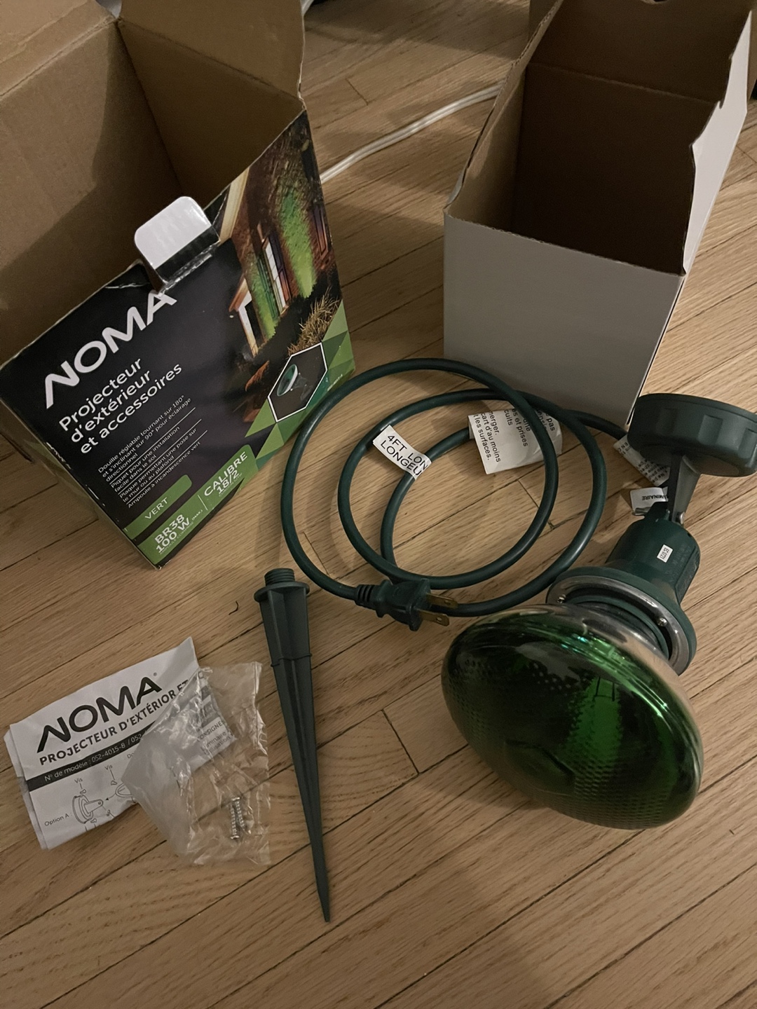 NOMA Outdoor Floodlight Kit - Green