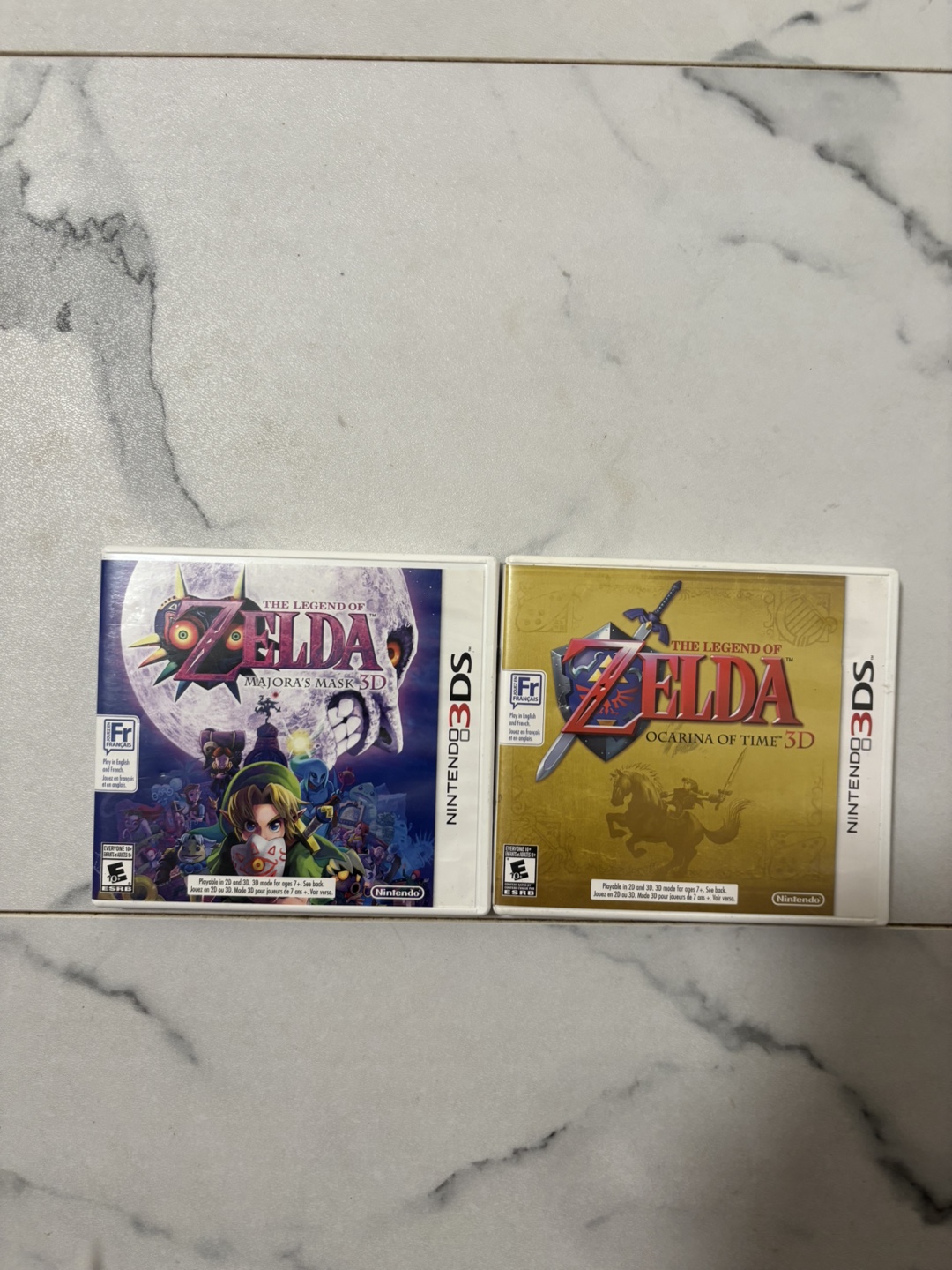 Legend of Zelda 3DS Games - Ocarina of Time & Majora's Mask