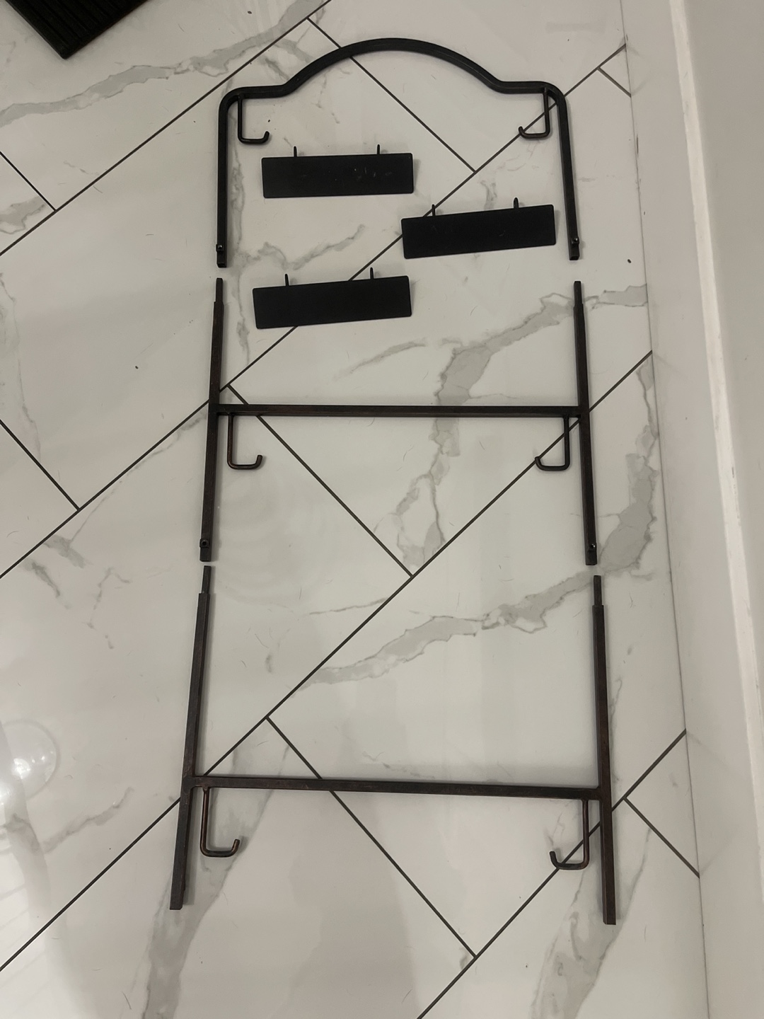 3-Tier Metal Basket Stand - photo 3