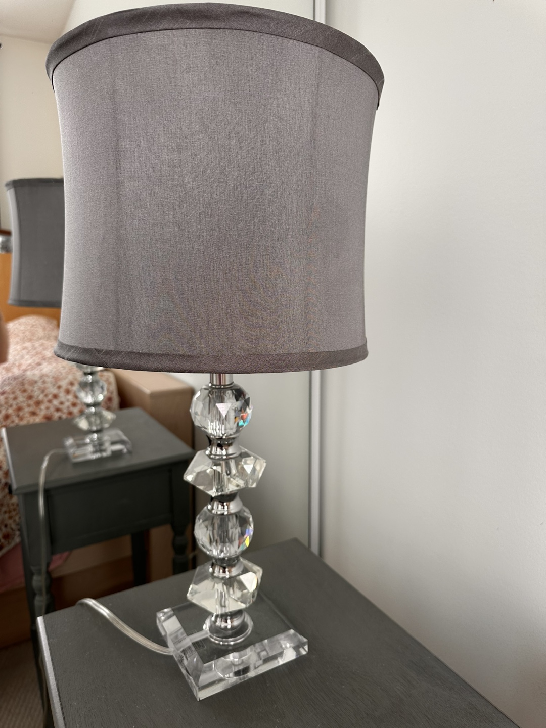Nightstand with Lamp - photo 3
