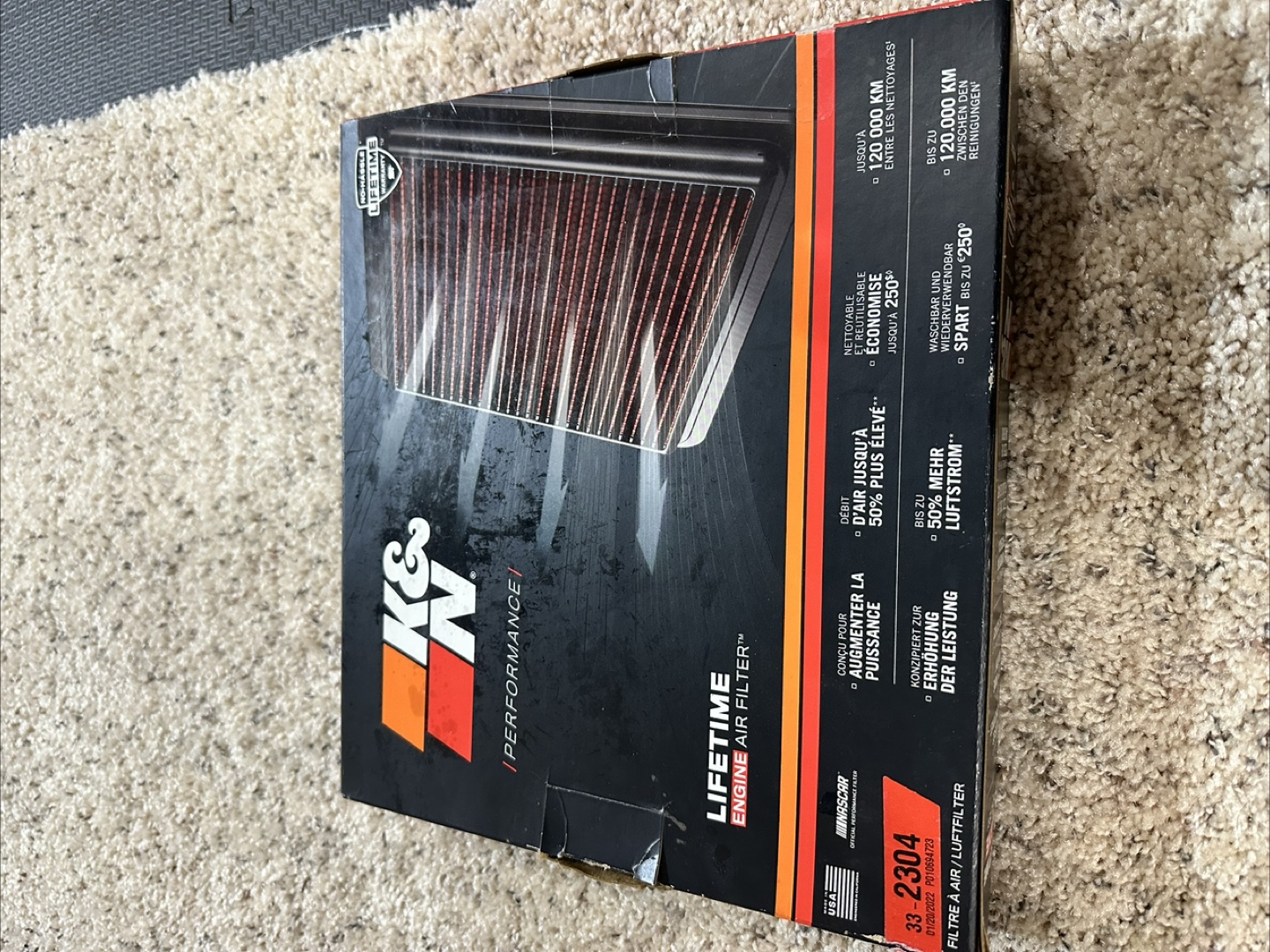 K&N Performance Air Filter 33-2304