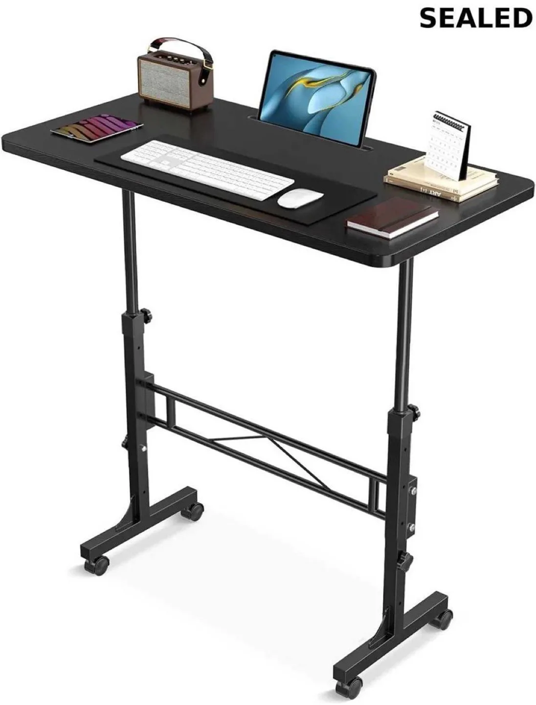 New Amztabler Small Stand Sit Stand - Black thumbnail
