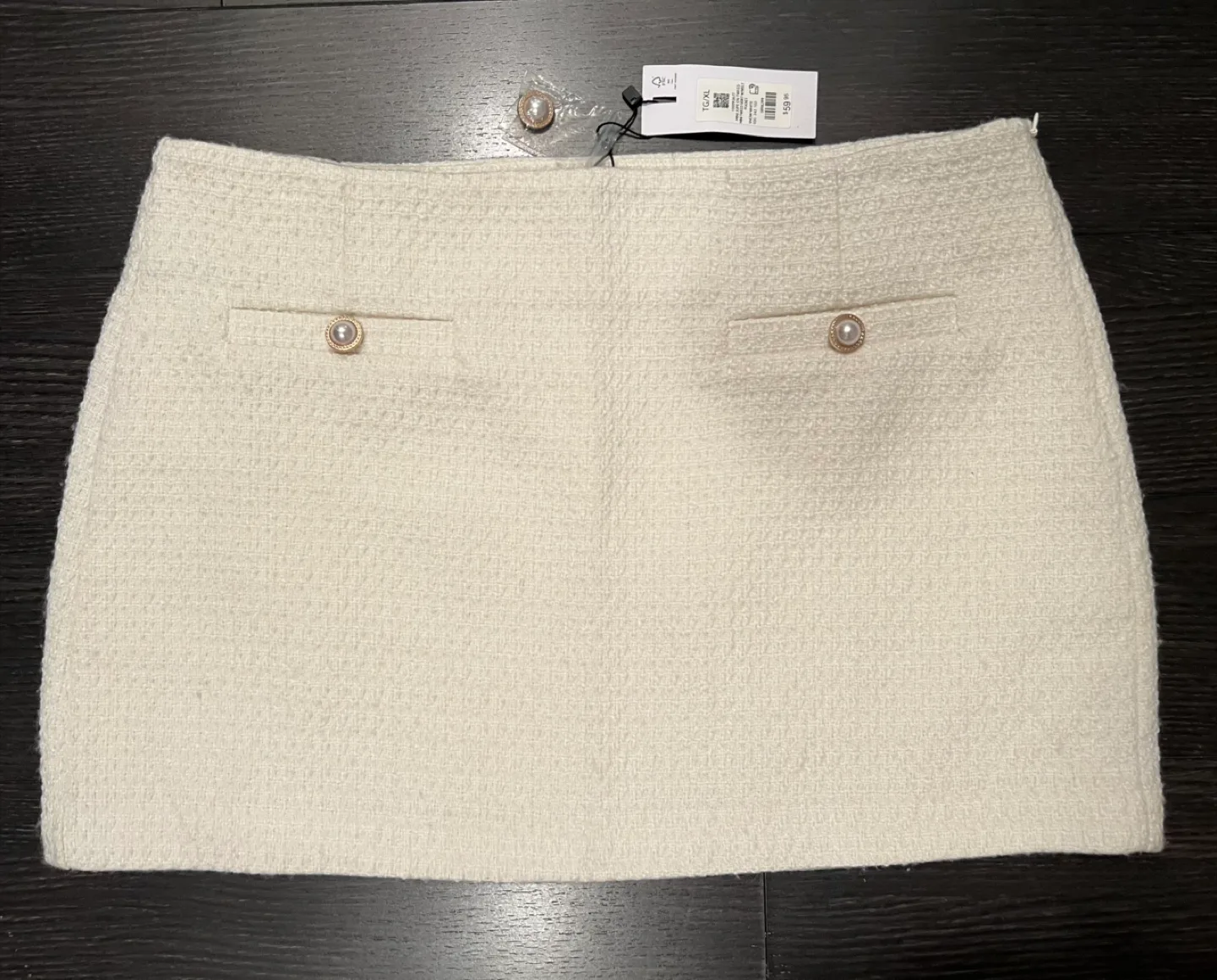 Dynamite Mini Tweed Skirt - Size XL - New with Tags thumbnail