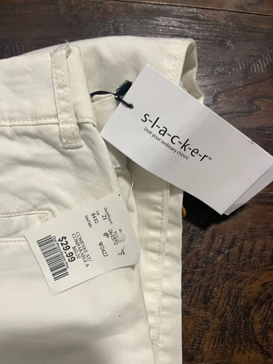 New s-l-a-c-k-e-r Chinos Pants- Size 30 image indicator(3)