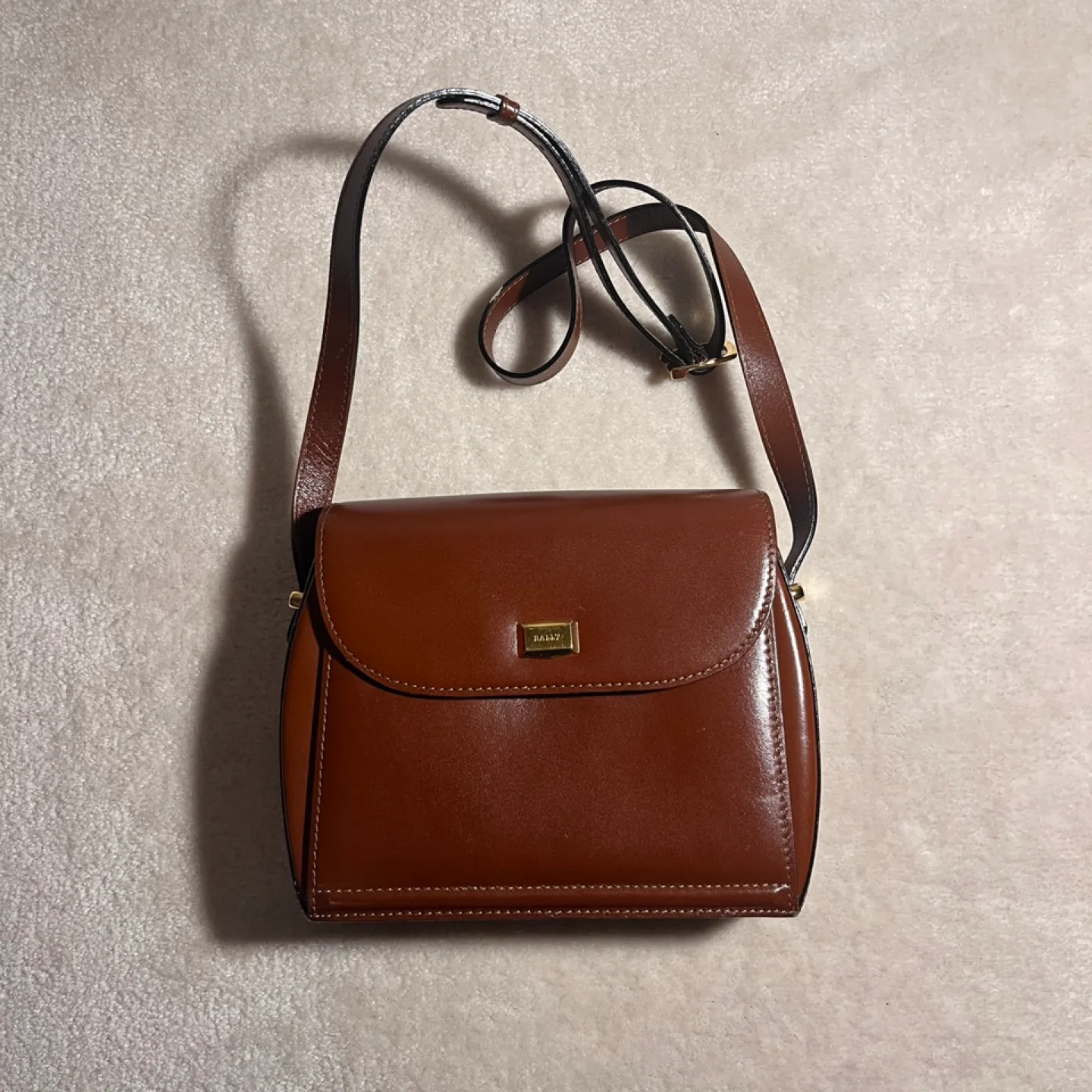 (Vintage) Bally Leather Shoulder Bag thumbnail