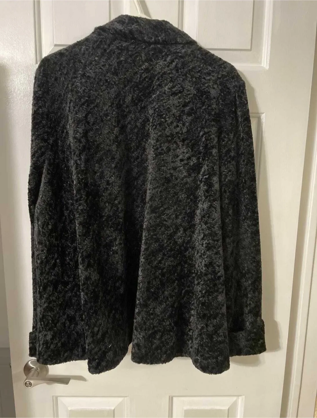 Connected Woman velvet Black formal jacket- Size 3X image indicator(3)