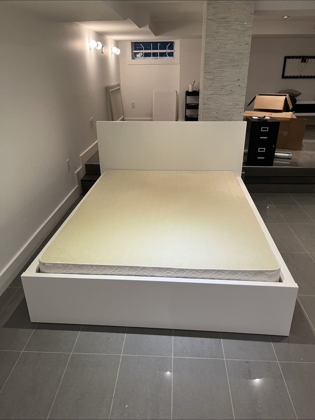 White ikea Bed Frame - Queen Size - photo 2