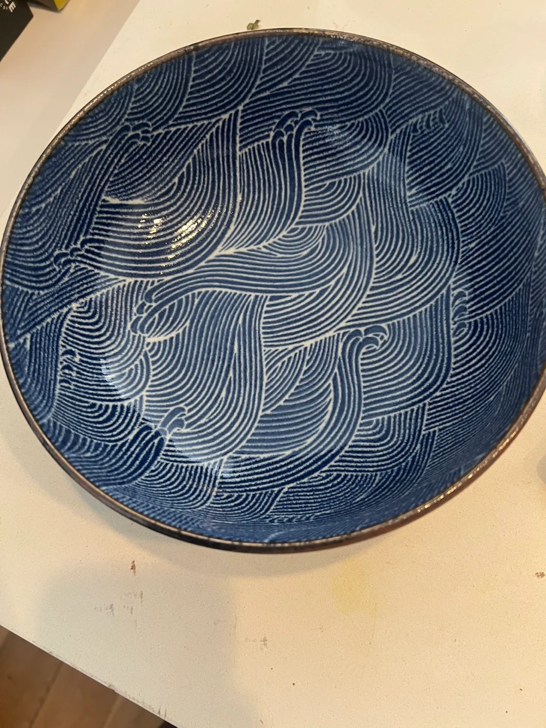 Global Table Blue Bowl thumbnail
