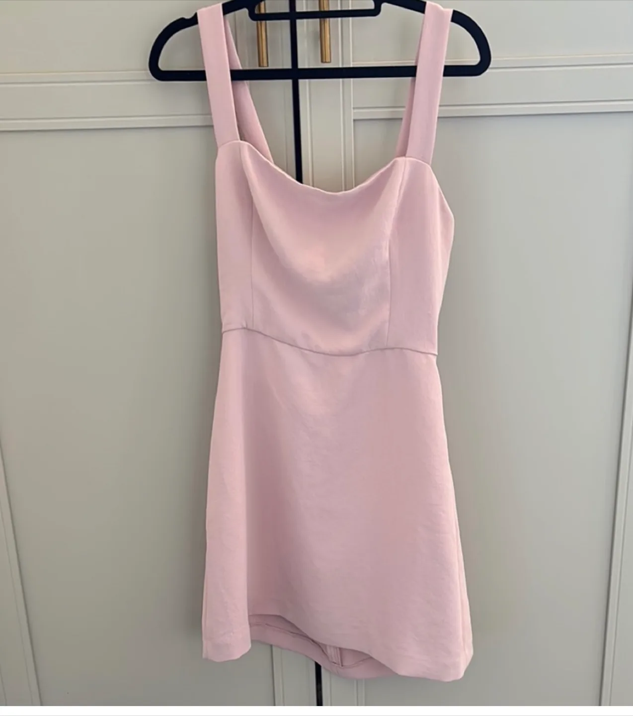 Wilfred Pink Mini Dress - Size 6 thumbnail