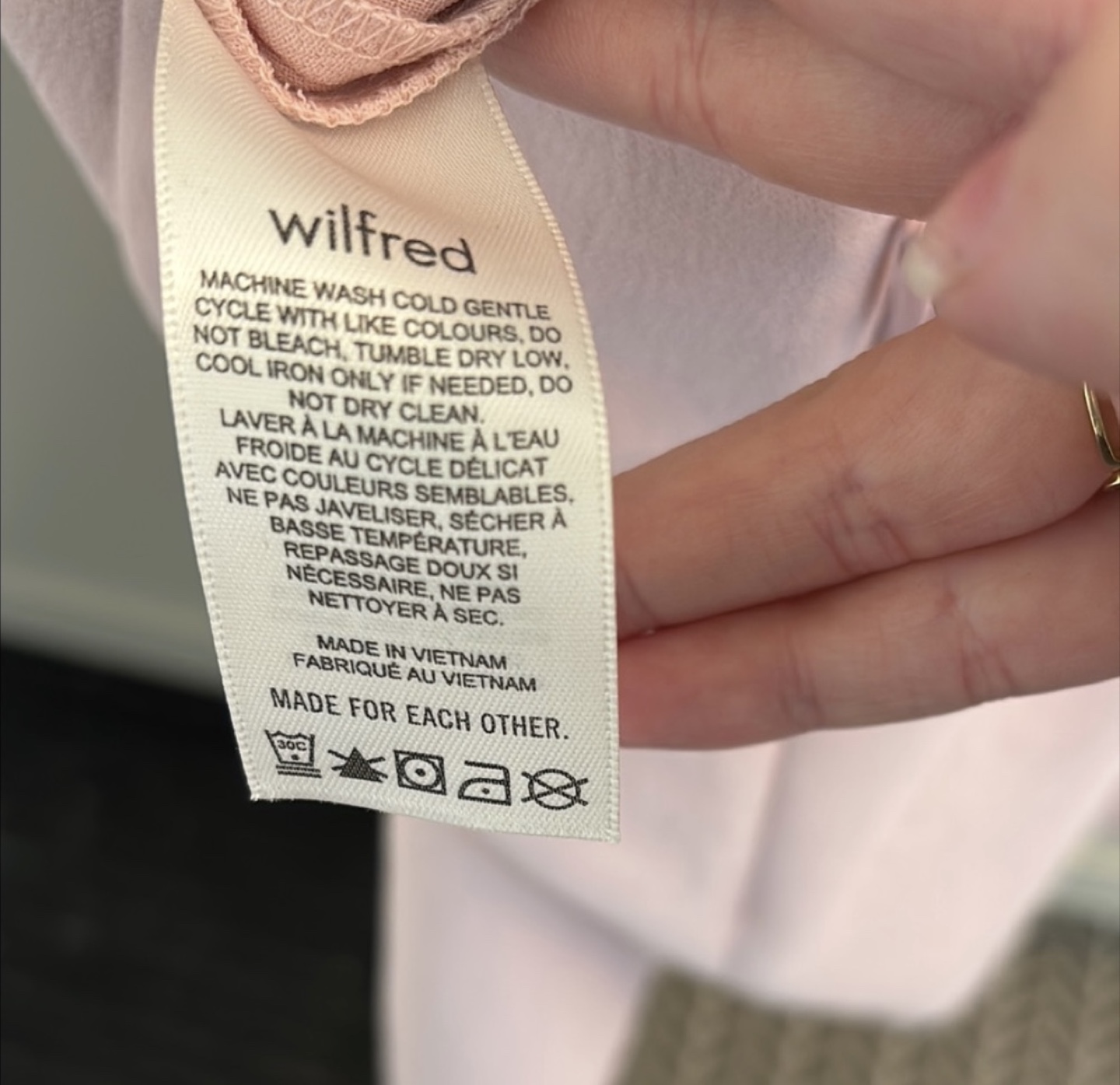 Wilfred Pink Mini Dress - Size 6 - photo 3