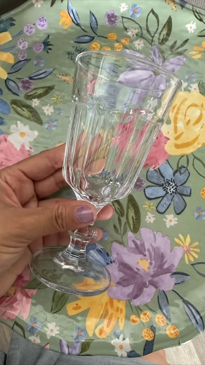 Goblets, 5 water glasses thumbnail