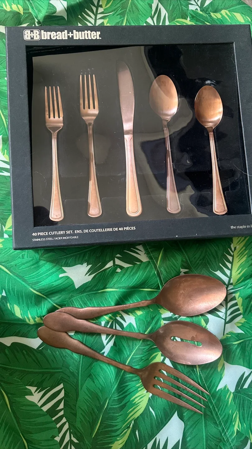 Bread+Butter 40-Piece Cutlery Set, Stainless Steel thumbnail