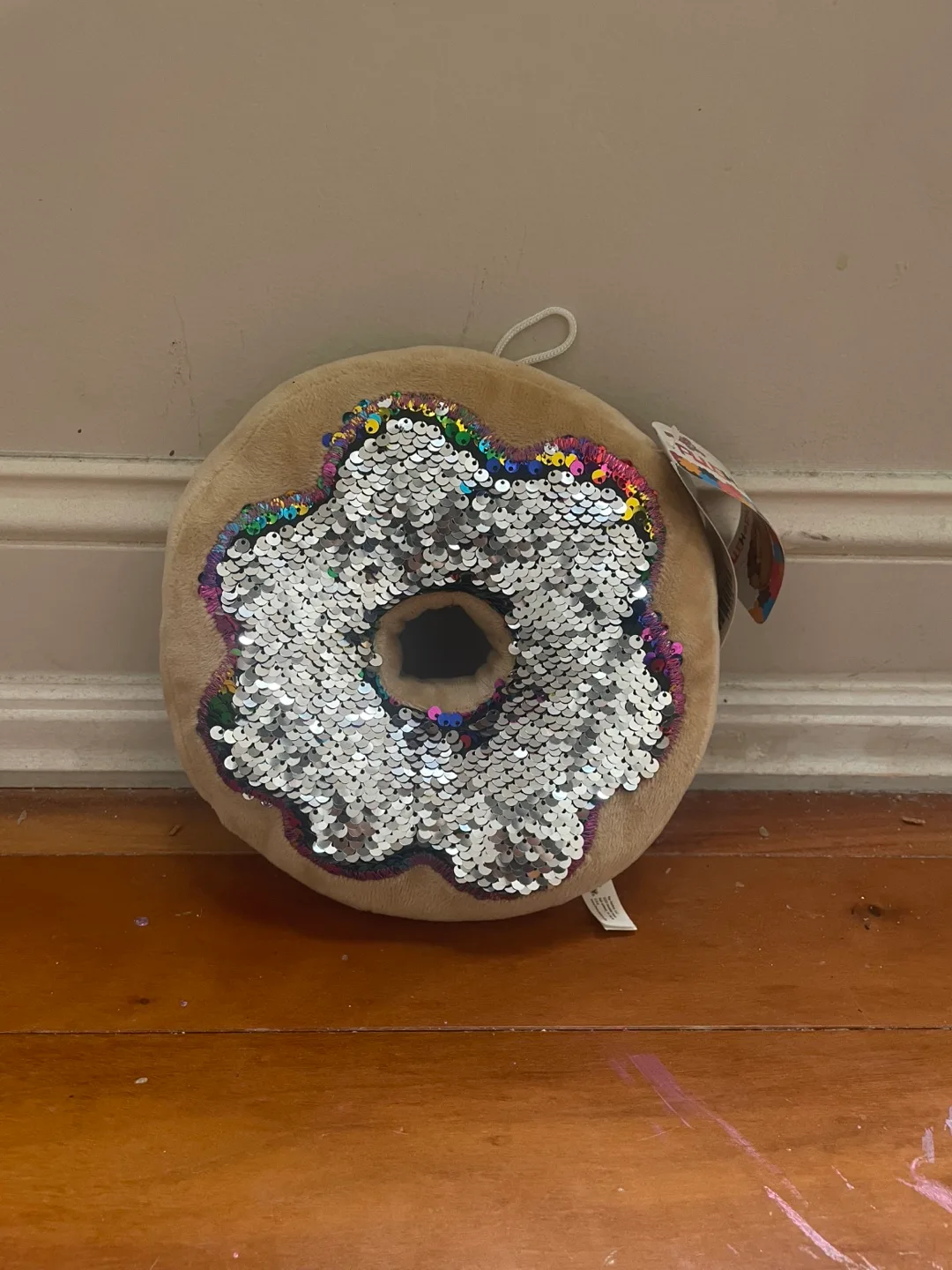 Plush Donut with Flippy Sequins! image indicator(3)