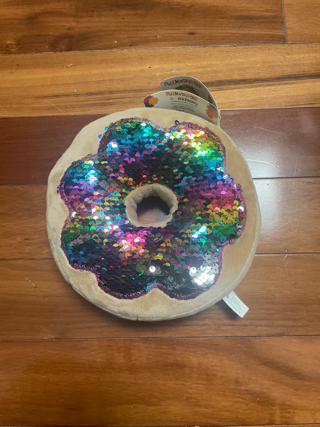 Plush Donut with Flippy Sequins! image indicator(2)