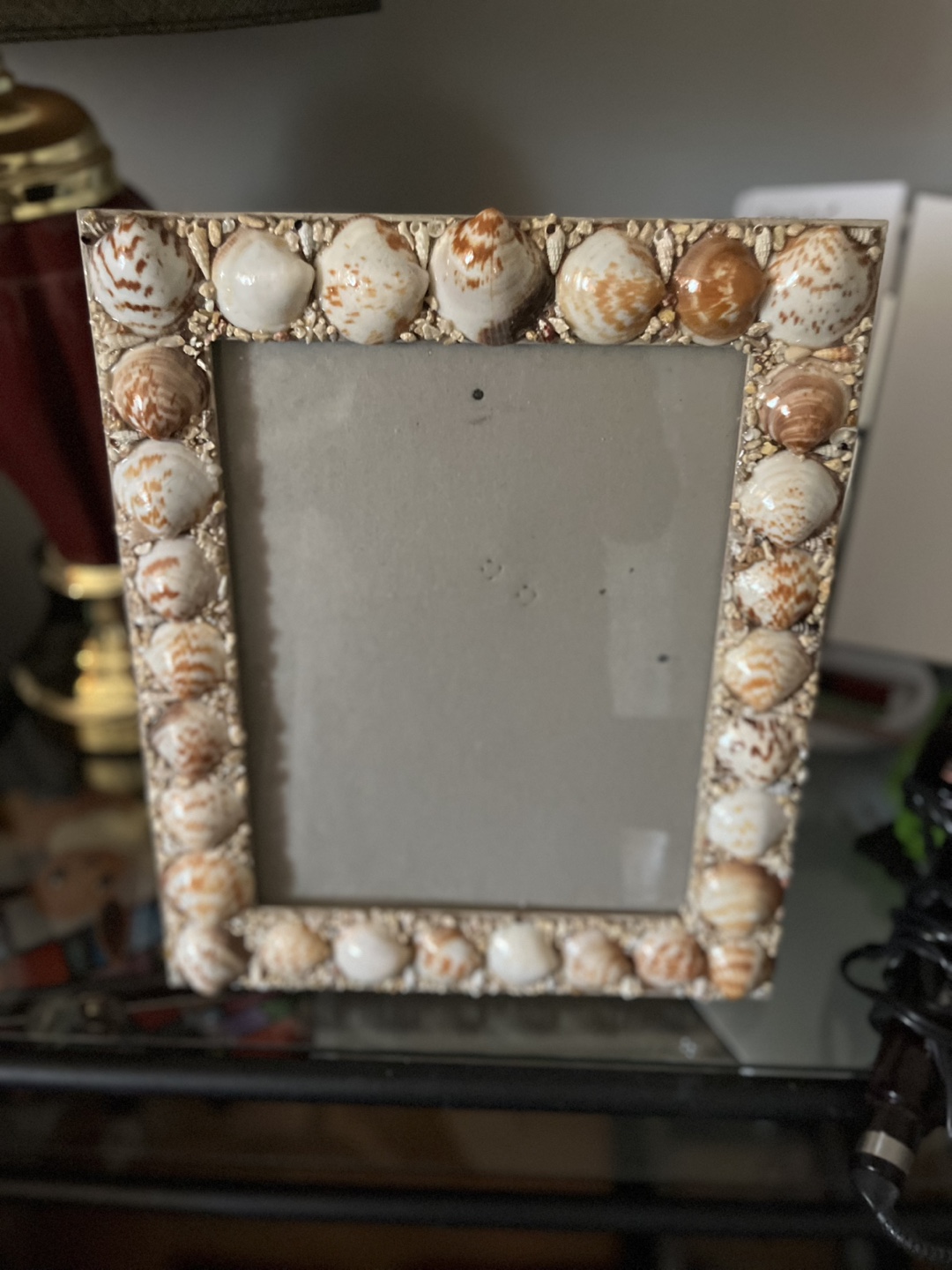 Seashell Picture Frame