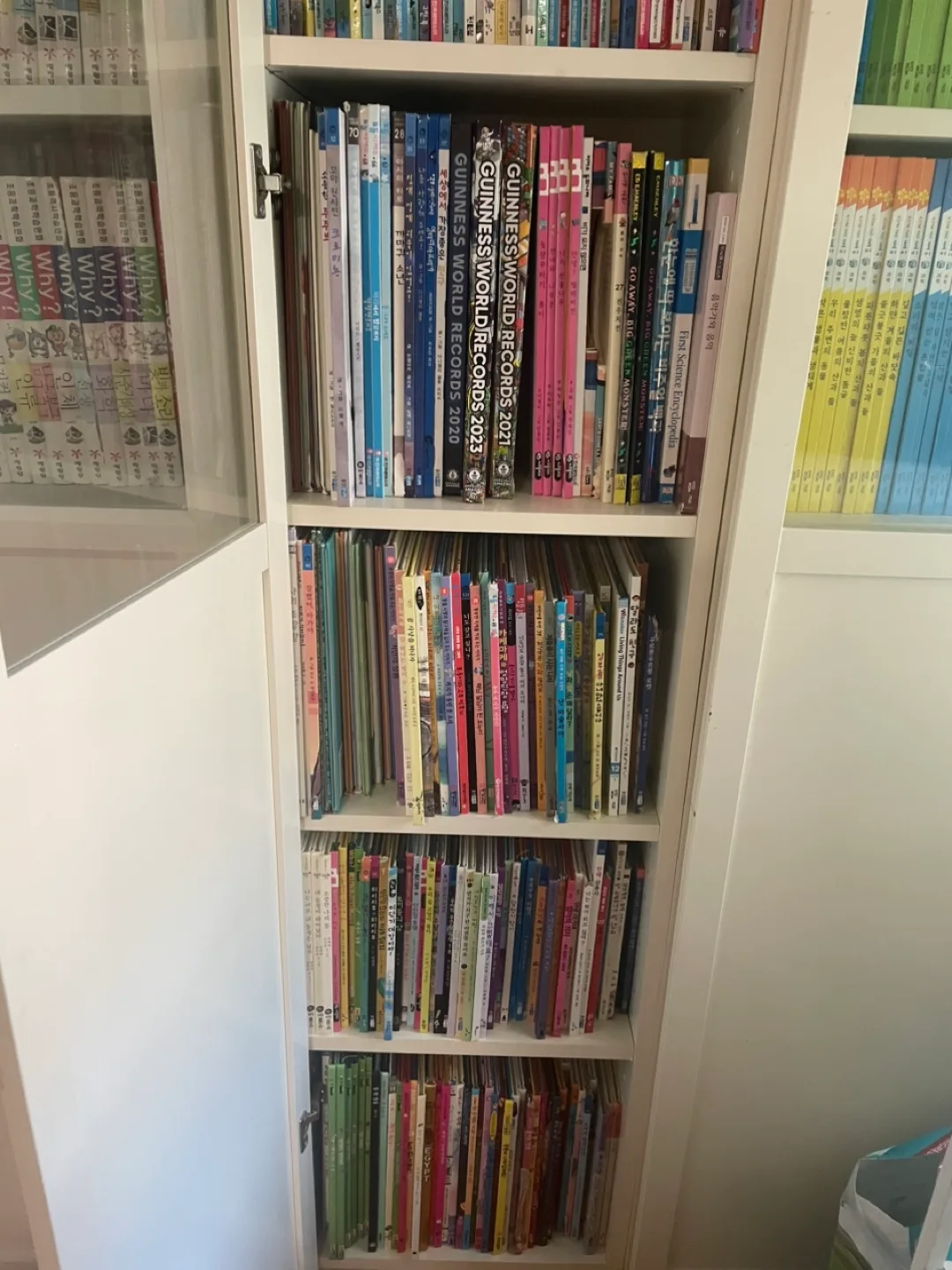 한국책 Bookshelf with Assorted Books image indicator(6)