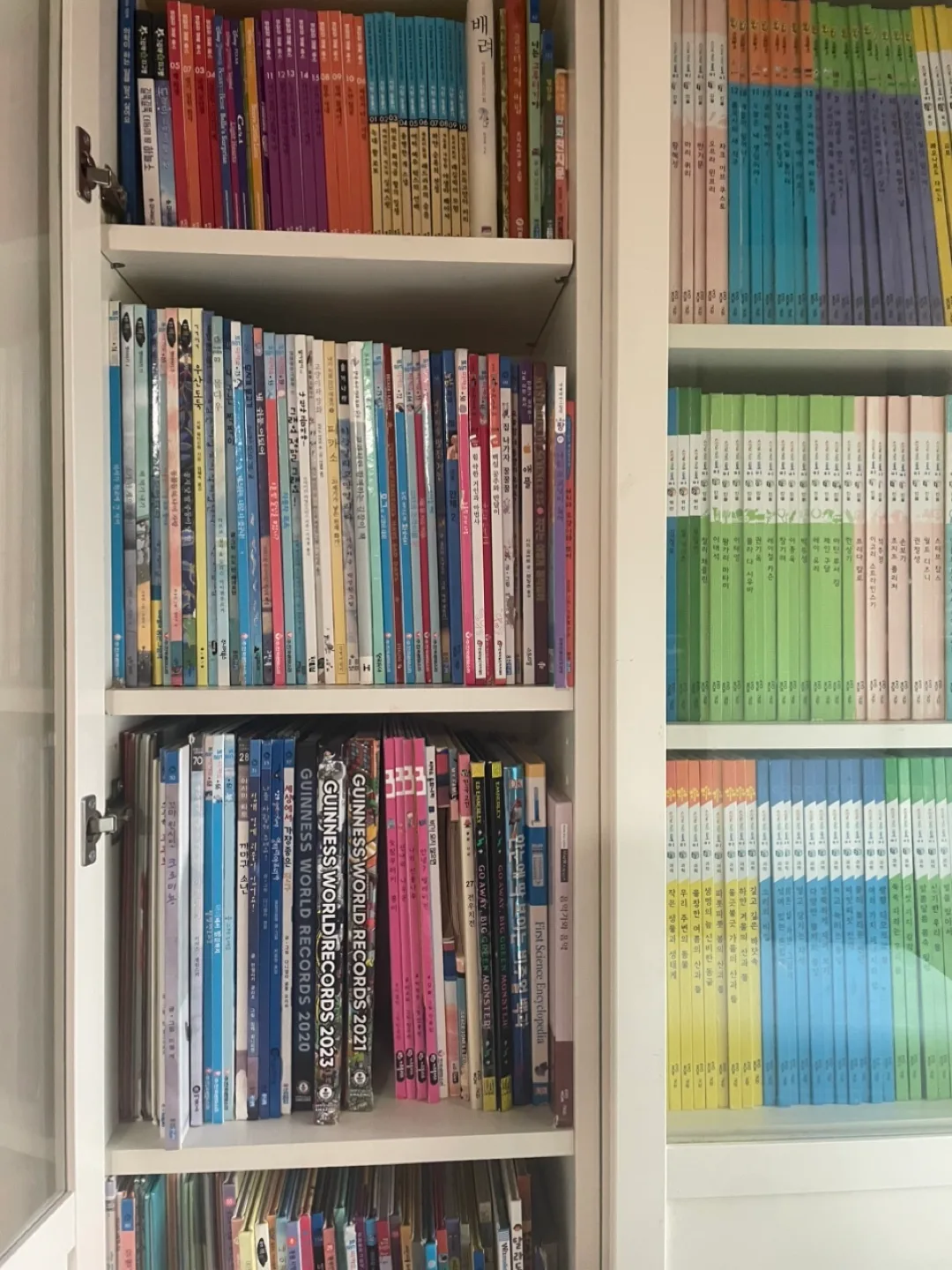 한국책 Bookshelf with Assorted Books image indicator(4)