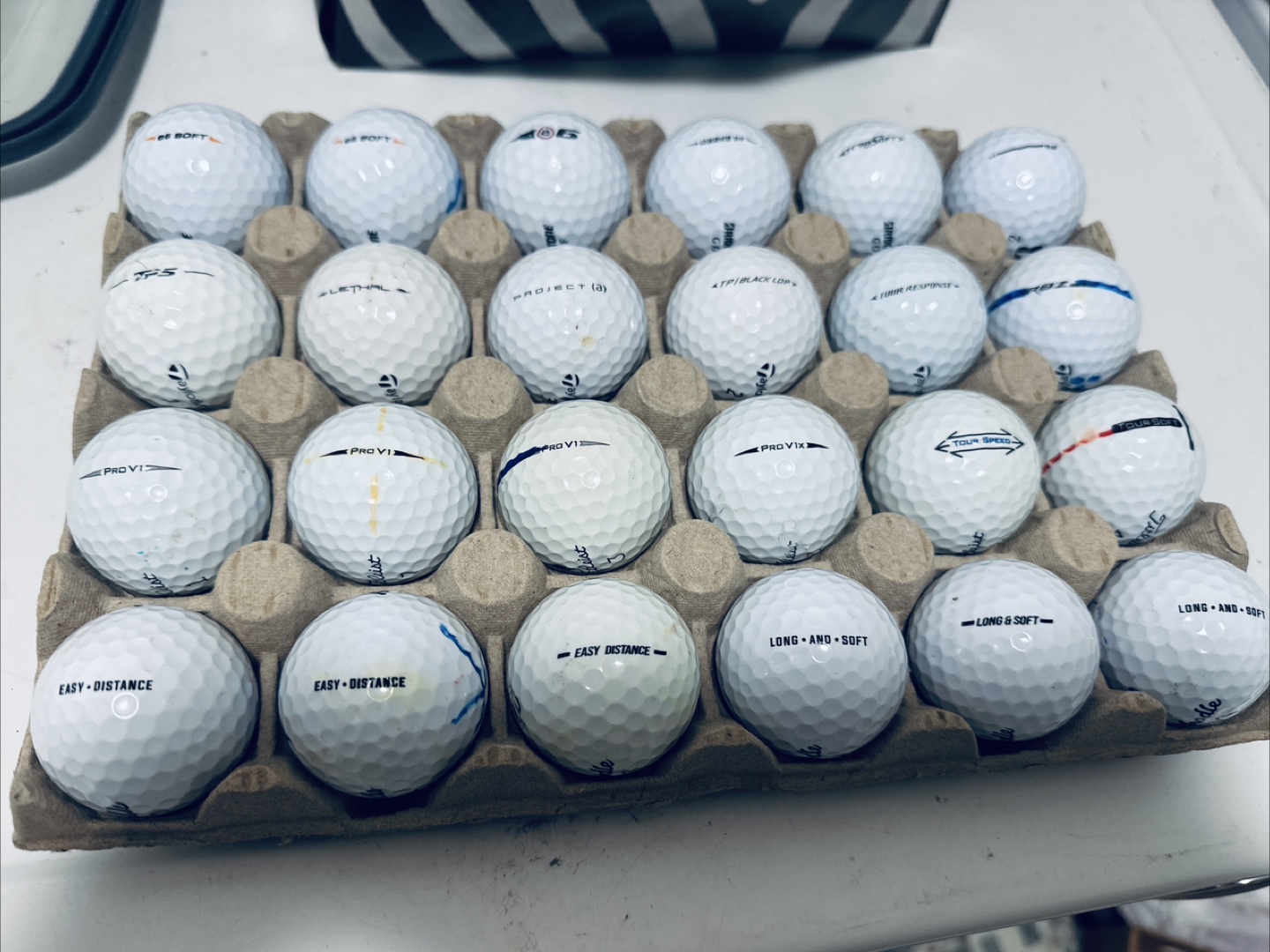 Mixed Golf Balls - Titleist, TaylorMade, Bridgestone - photo 2