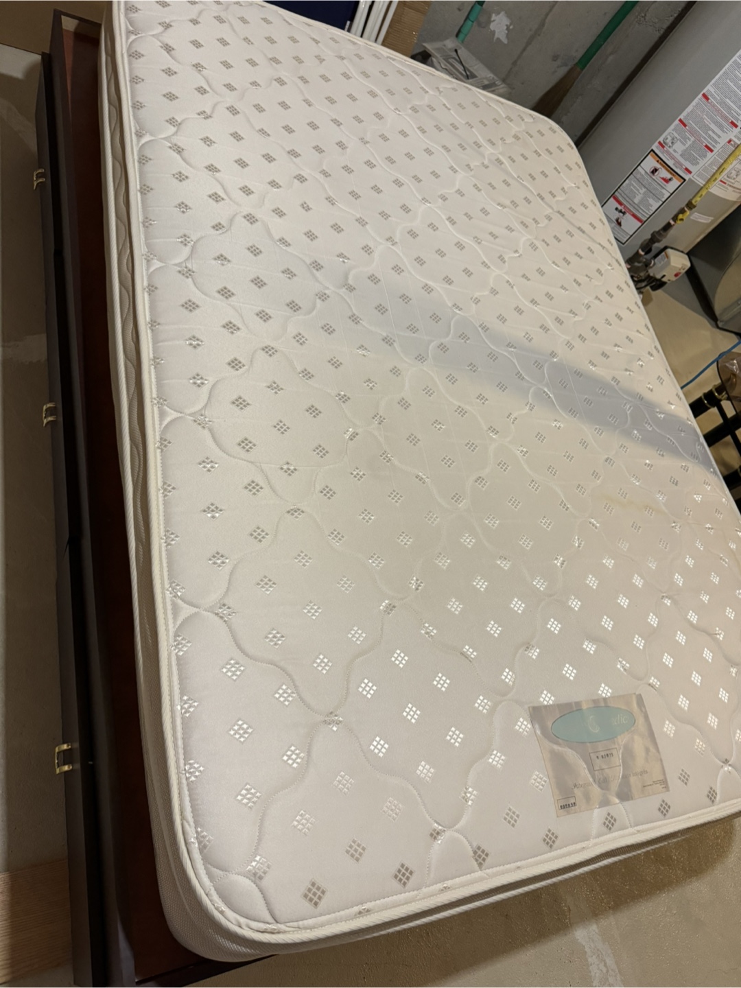 Double Size Storage Bed Frame with Mattress