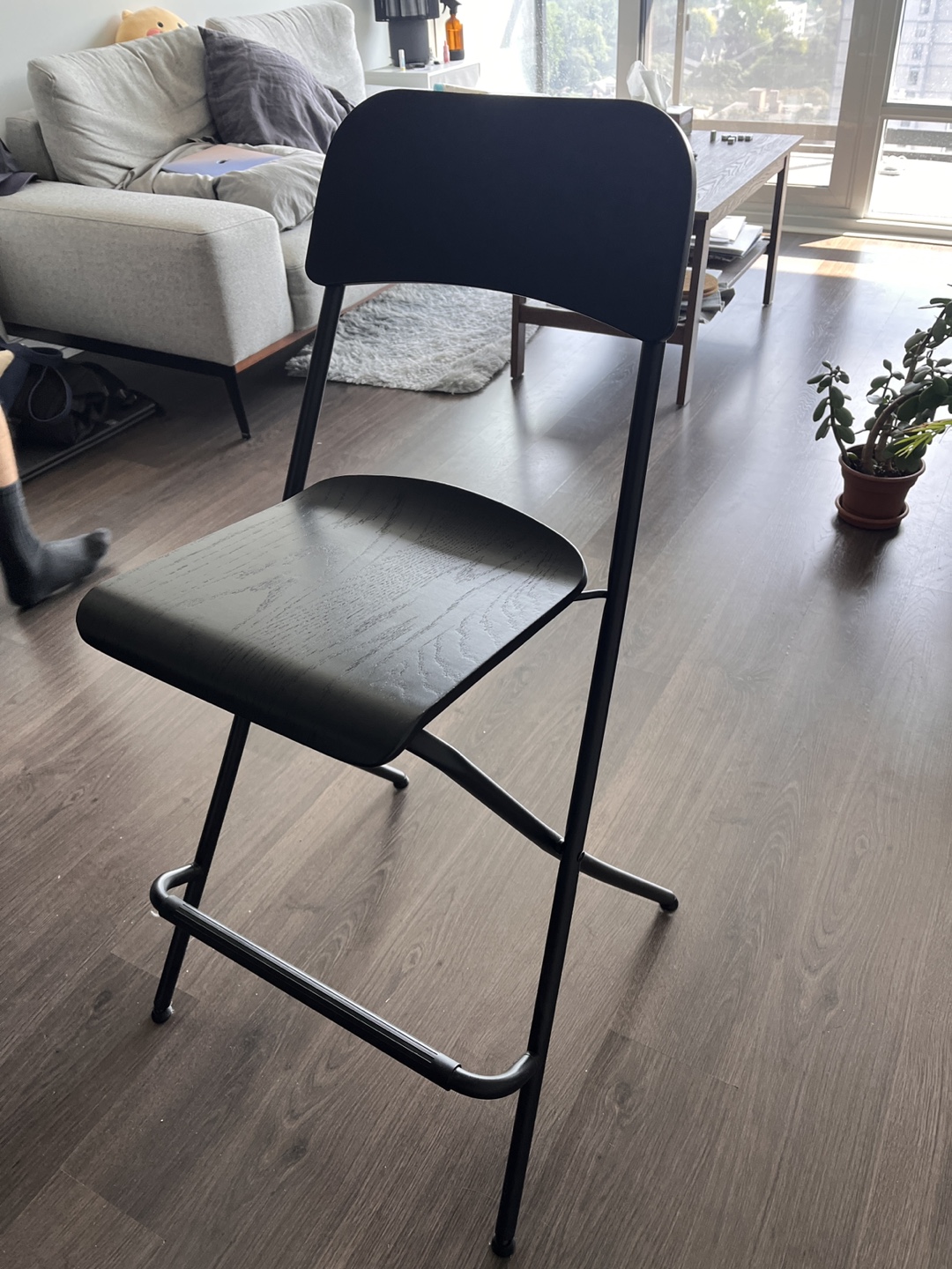 IKEA Franklin Bar Stool - Black - photo 2