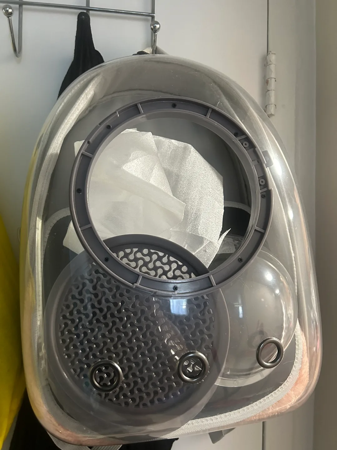 NEW Astronaut Pet Backpack Carrier - Grey thumbnail