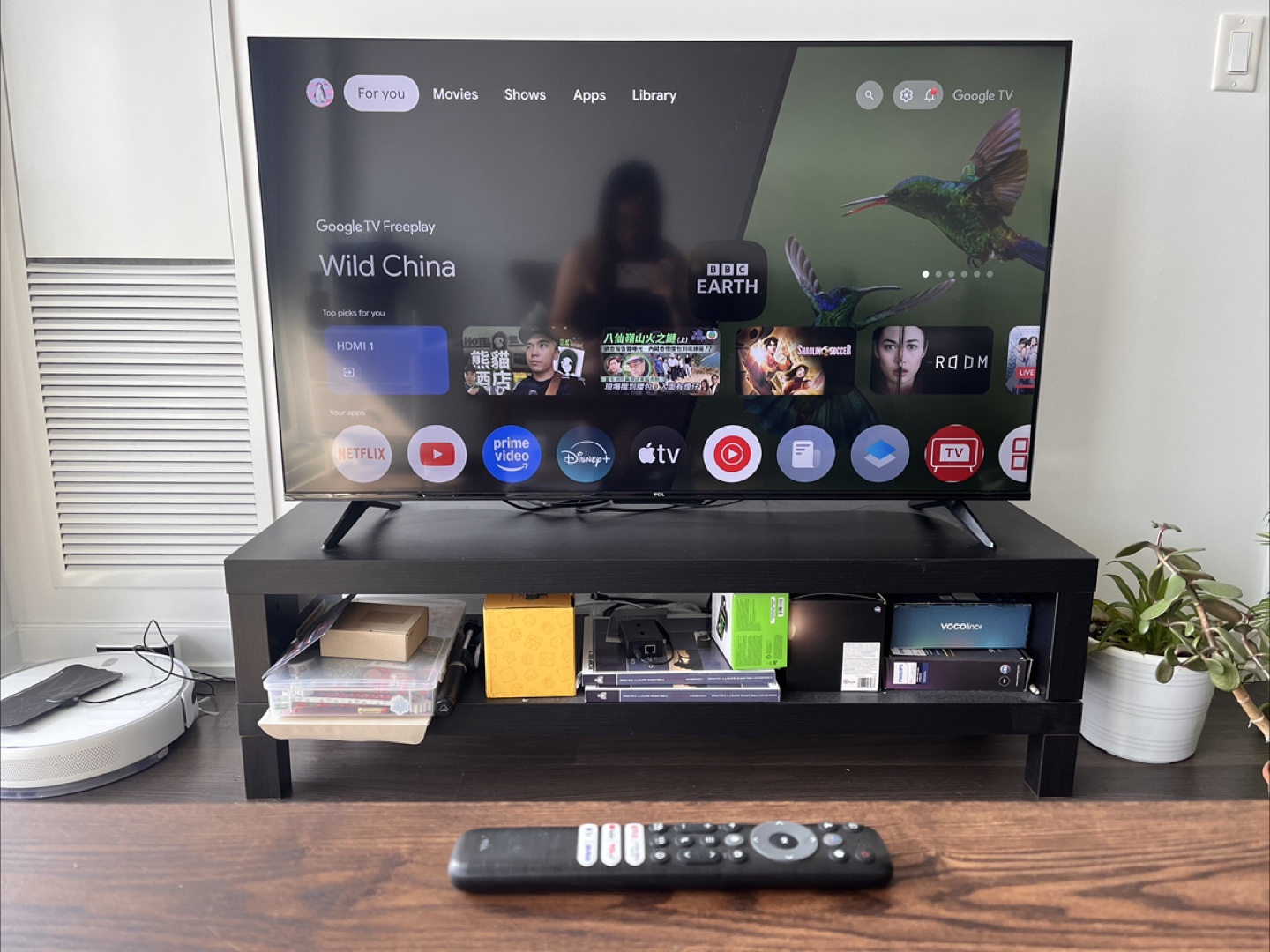 (Price reduced) 50” 4K Google Smart TV 65S450G-CA UHD HDR TCL