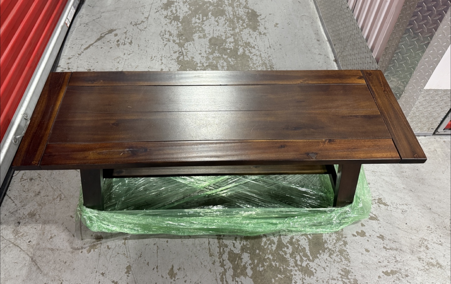Dinning Table W/ Bench & 4 Upholstered Hand Tufted Chairs - photo 4