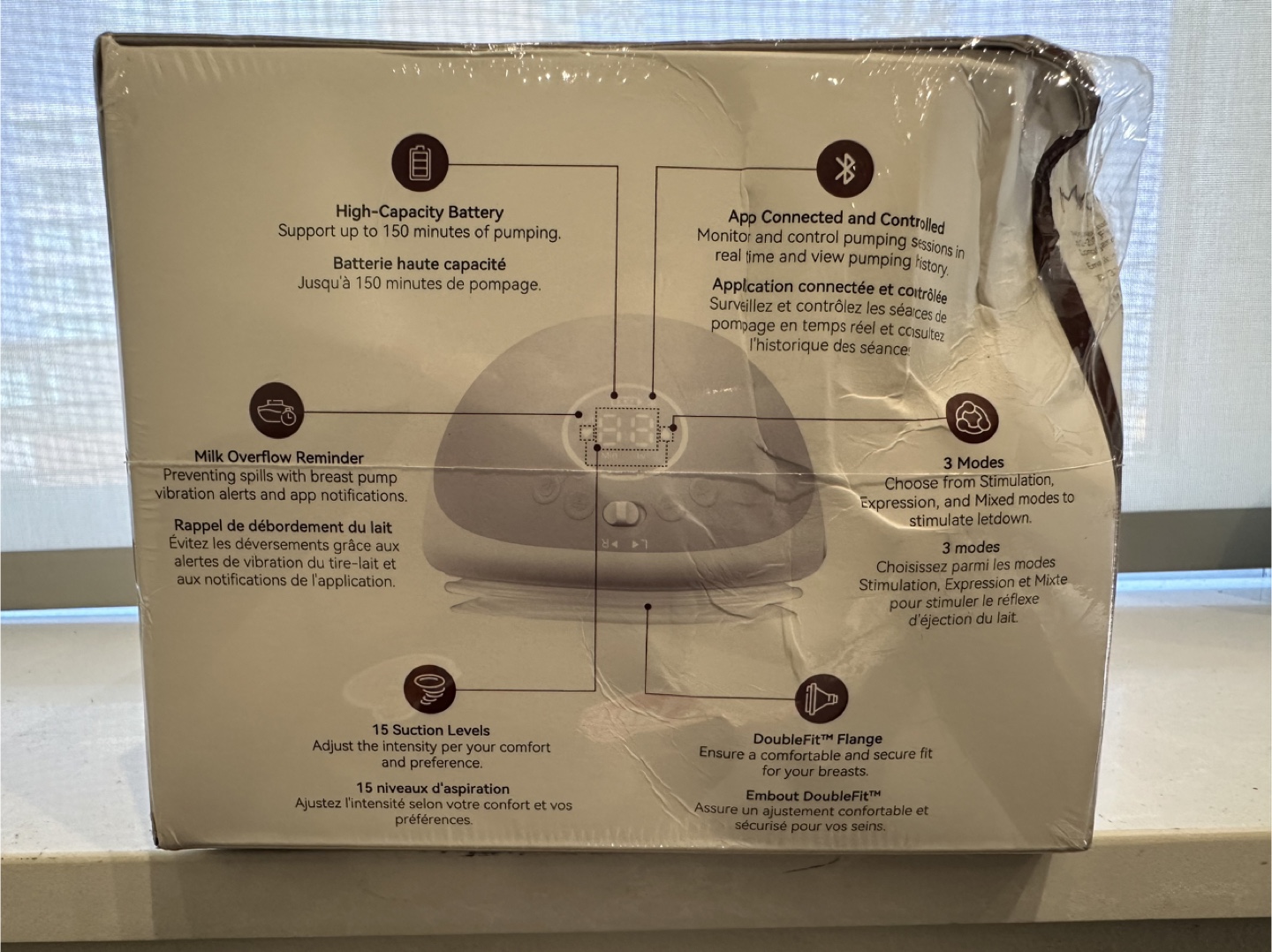 Momcozy Mobile Flow Breast Pump – Brand New, Sealed - photo 3