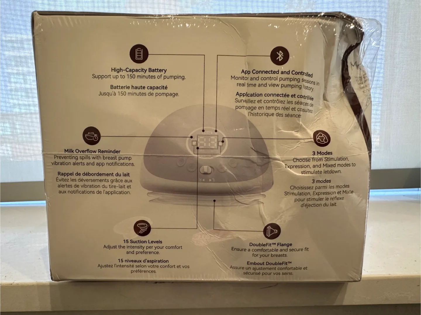 Momcozy Mobile Flow Breast Pump – Brand New, Sealed image indicator(3)